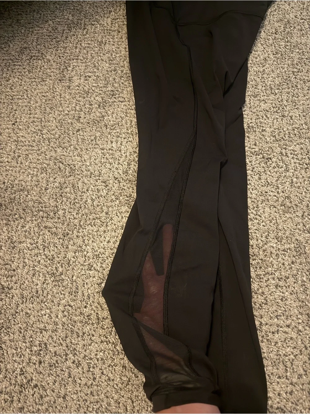 lululemon athletica Black Workout Leggings with Discreet Pocket - Picture 4 of 5